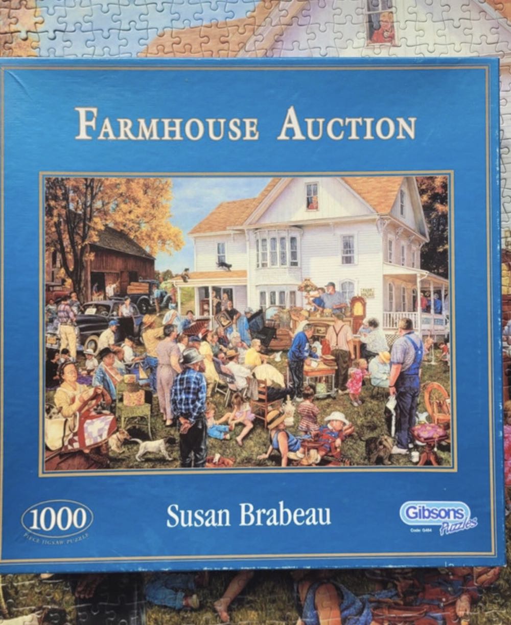 Farmhouse Auction - Gibsons puzzle collectible - Main Image 4