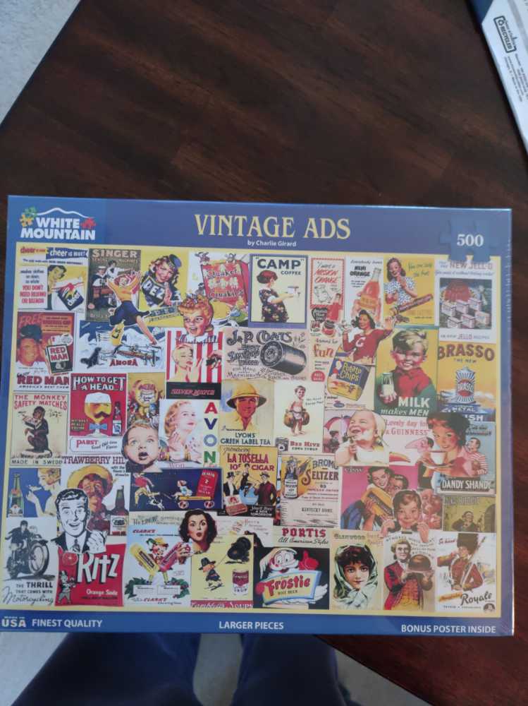 Colorluxe 500 Piece Puzzle Route 66 Museum Mo. New Sealed