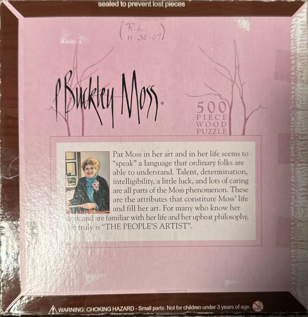 Vinton Days - Ceaco puzzle collectible [Barcode 021081011037] - Main Image 2