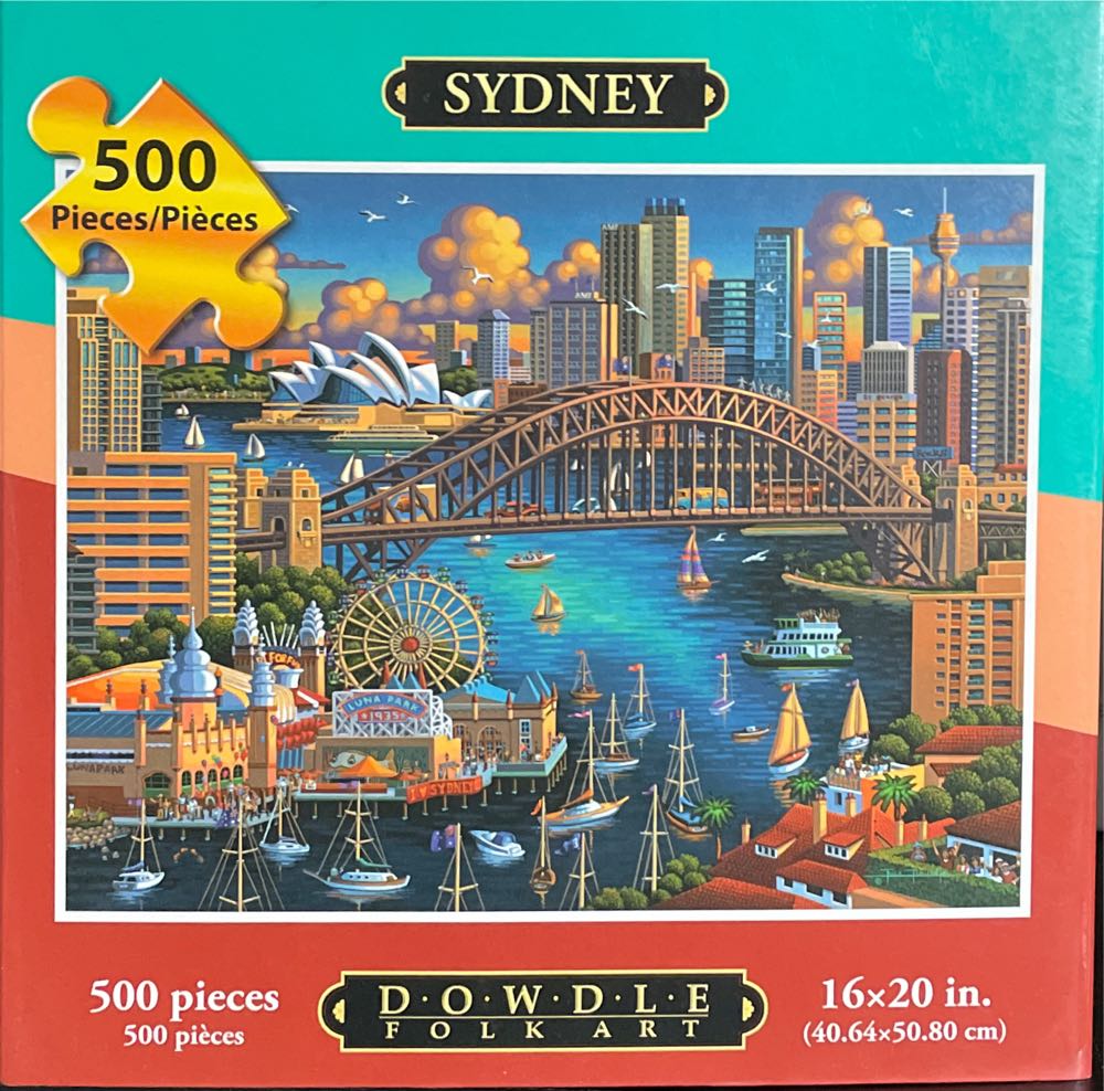 Sydney - Dowdle puzzle collectible [Barcode 671095202657] - Main Image 2