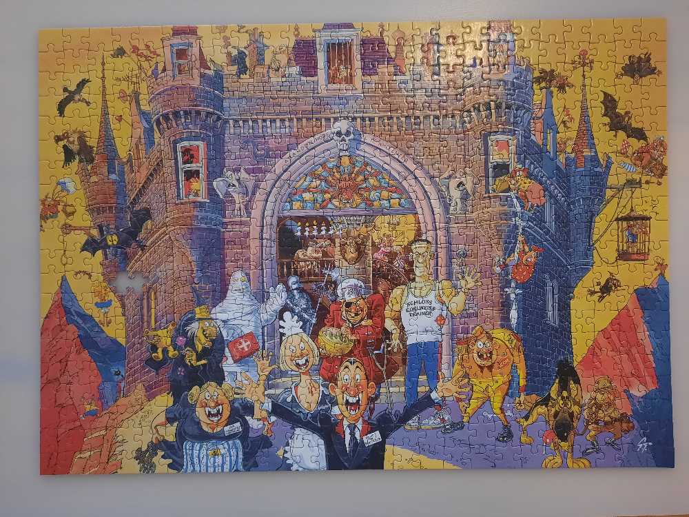 Wasgij Original #5 - Late Booking - Jumbo 🇳🇱 puzzle collectible [Barcode 8710126135693] - Main Image 2