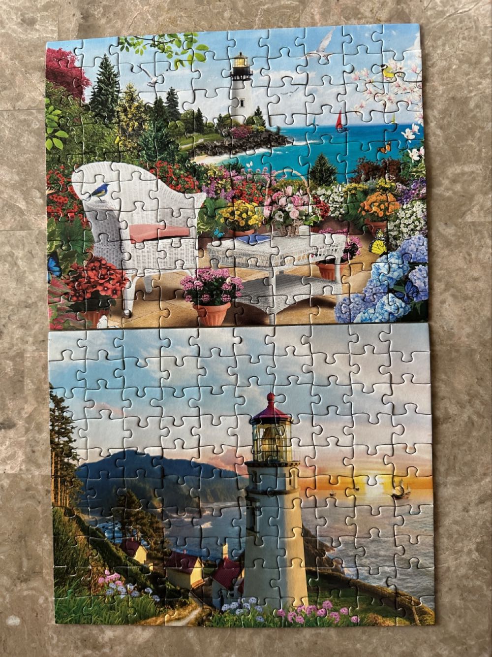 Lighthouse Puzzles Set Of 10 - Chinese puzzle collectible - Main Image 3