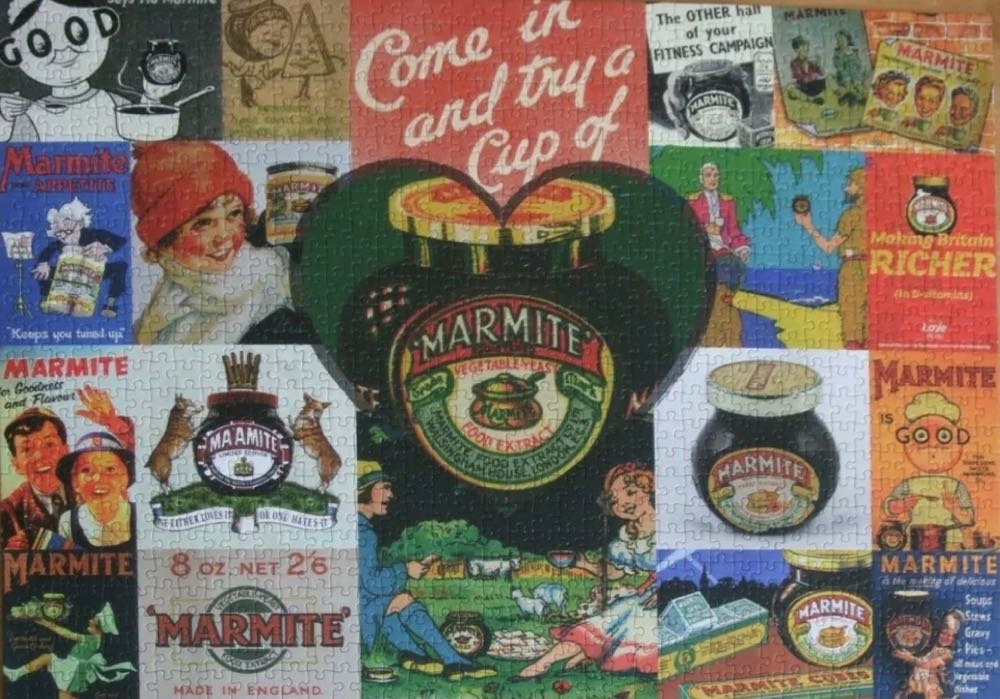 Vintage Marmite - Gibsons puzzle collectible [Barcode 5012269071054] - Main Image 4