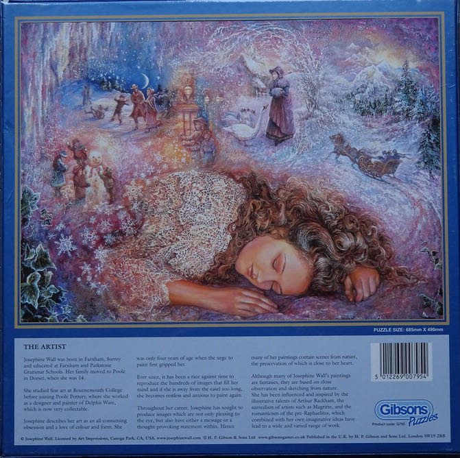 Winter Dreaming - Gibsons puzzle collectible [Barcode 5012269007954] - Main Image 3
