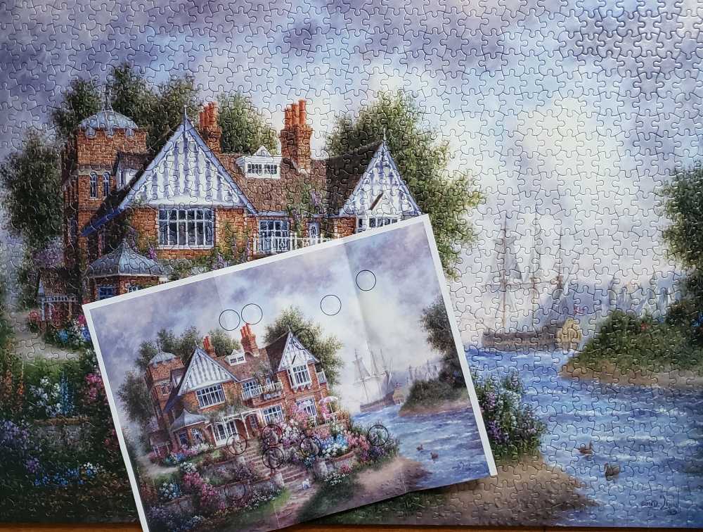 The Bearister’s Mansion - Dr.puzzle puzzle collectible [Barcode 773392028487] - Main Image 3