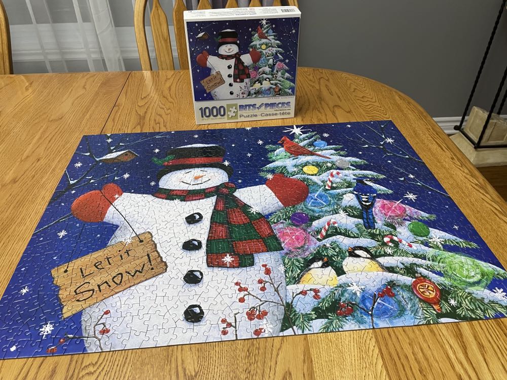 Let It Snow - Bits & Pieces puzzle collectible [Barcode 192949055361] - Main Image 3