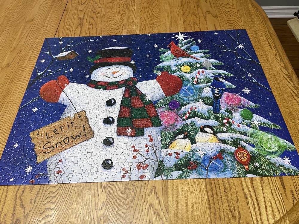 Let It Snow - Bits & Pieces puzzle collectible [Barcode 192949055361] - Main Image 4