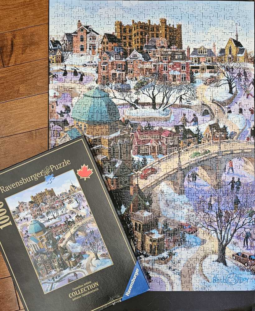 Winter On The Rideau Canal - Ravensberger puzzle collectible [Barcode 4005556192601] - Main Image 3
