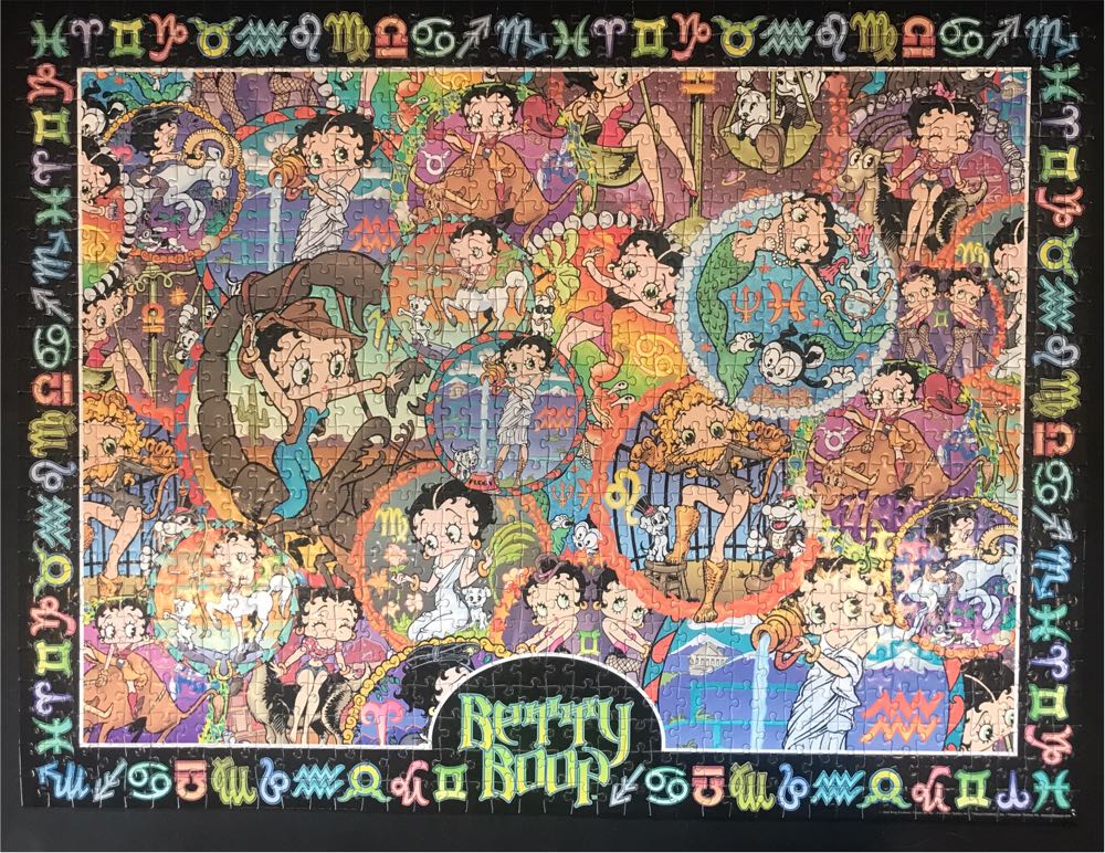 Betty Boop - Aquarious puzzle collectible [Barcode 184709651401] - Main Image 2