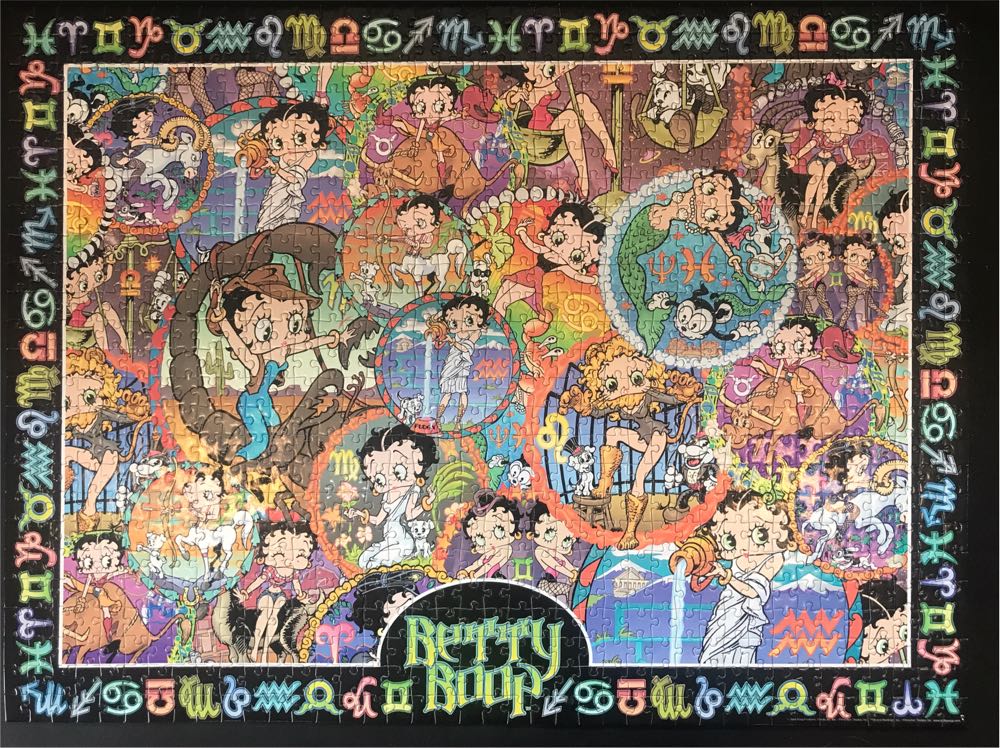 Betty Boop - Aquarious puzzle collectible [Barcode 184709651401] - Main Image 3
