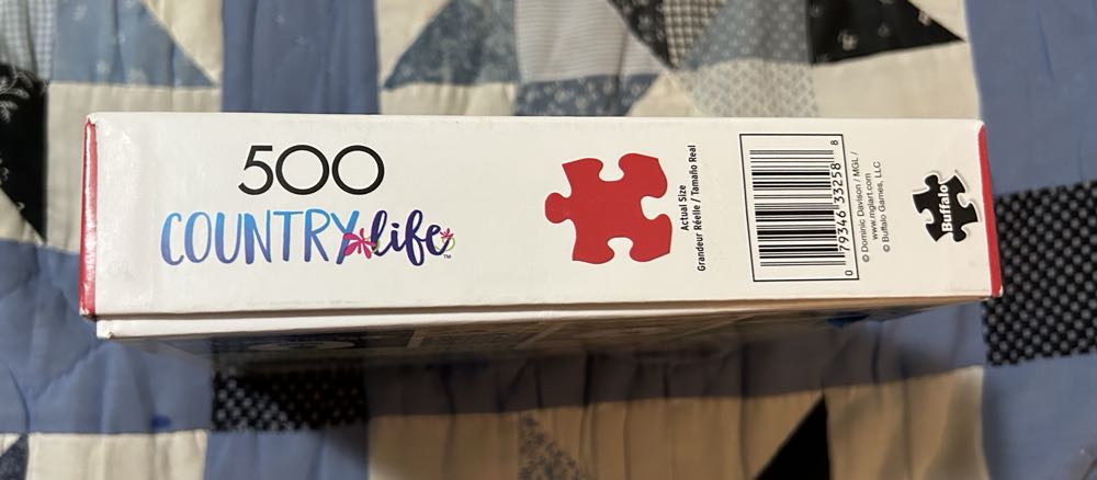 Old Western Town - Work & Sell - Buffalo puzzle collectible [Barcode 079346332588] - Main Image 2