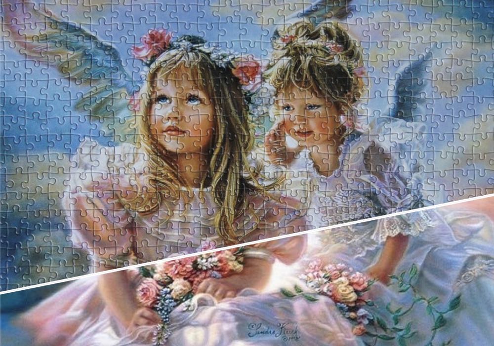 Heavenly Message 🟦 - Castorland puzzle collectible [Barcode 5904438051762] - Main Image 4