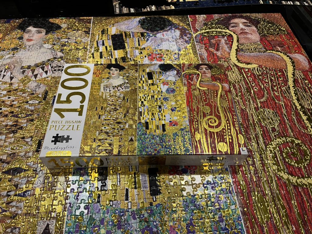 Klimt Collection - Hinkler puzzle collectible [Barcode 9354537001612] - Main Image 3