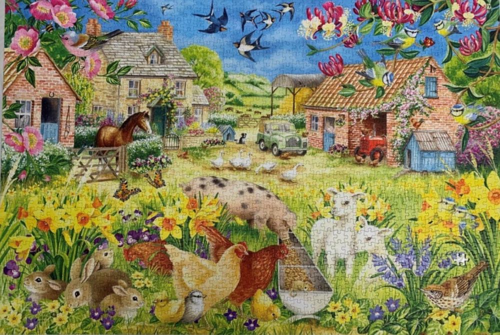 Lambing Season 🐦 - Falcon de luxe puzzle collectible [Barcode 8710126112137] - Main Image 3