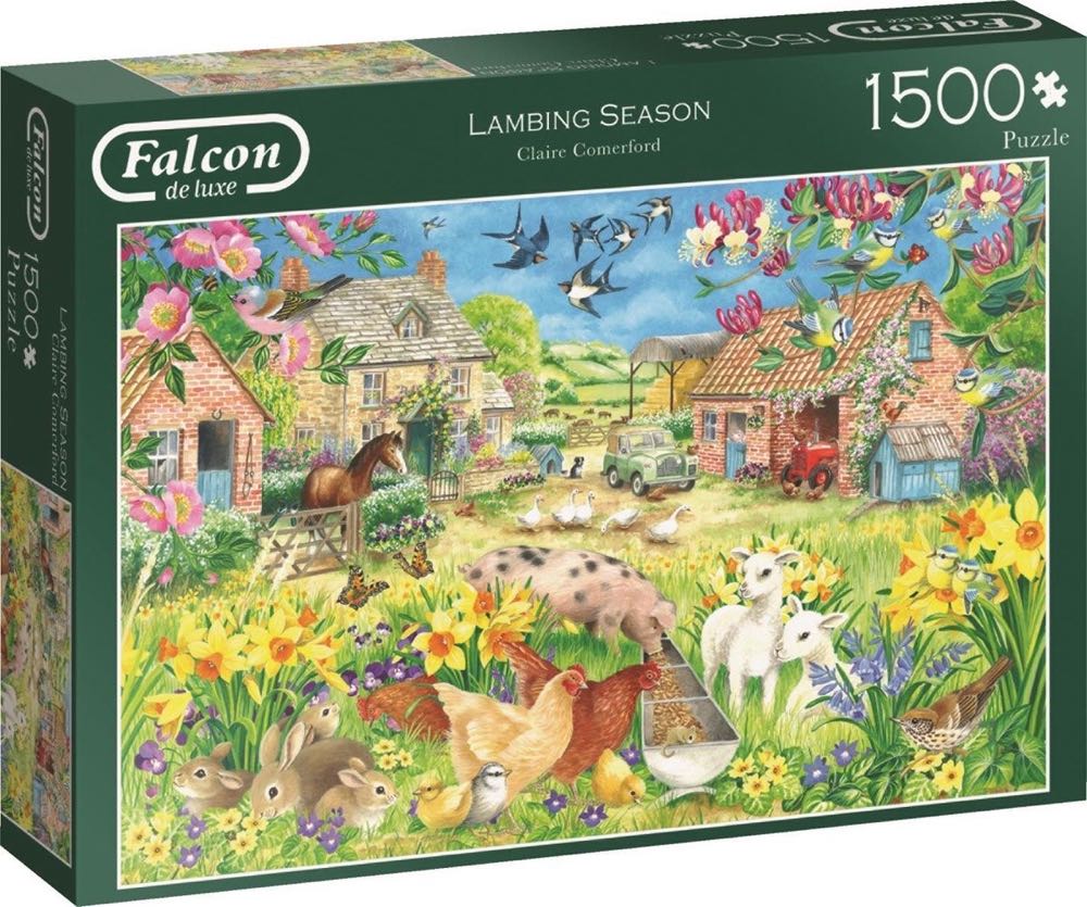 Lambing Season 🐦 - Falcon de luxe puzzle collectible [Barcode 8710126112137] - Main Image 4