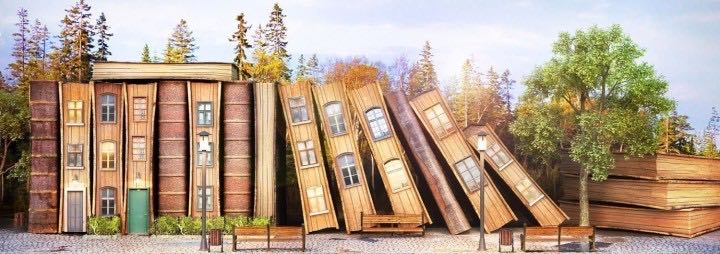 Book Streets Panorama - Nova Puzzle puzzle collectible [Barcode 8699375065343] - Main Image 2