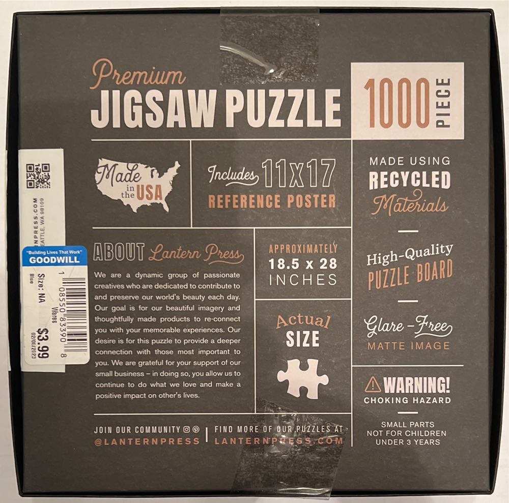 Marshland Oasis - Lantern Press puzzle collectible - Main Image 2