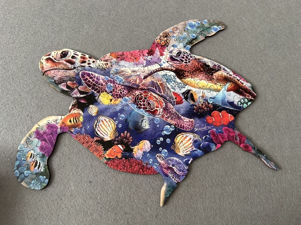 Sea Turtle - Mys Aurora puzzle collectible - Main Image 2