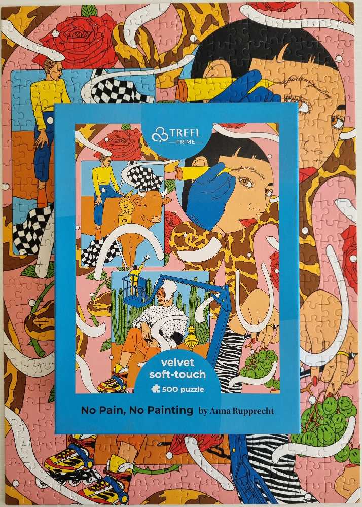 No Pain No Painting - Trefl puzzle collectible [Barcode 5900511374230] - Main Image 2
