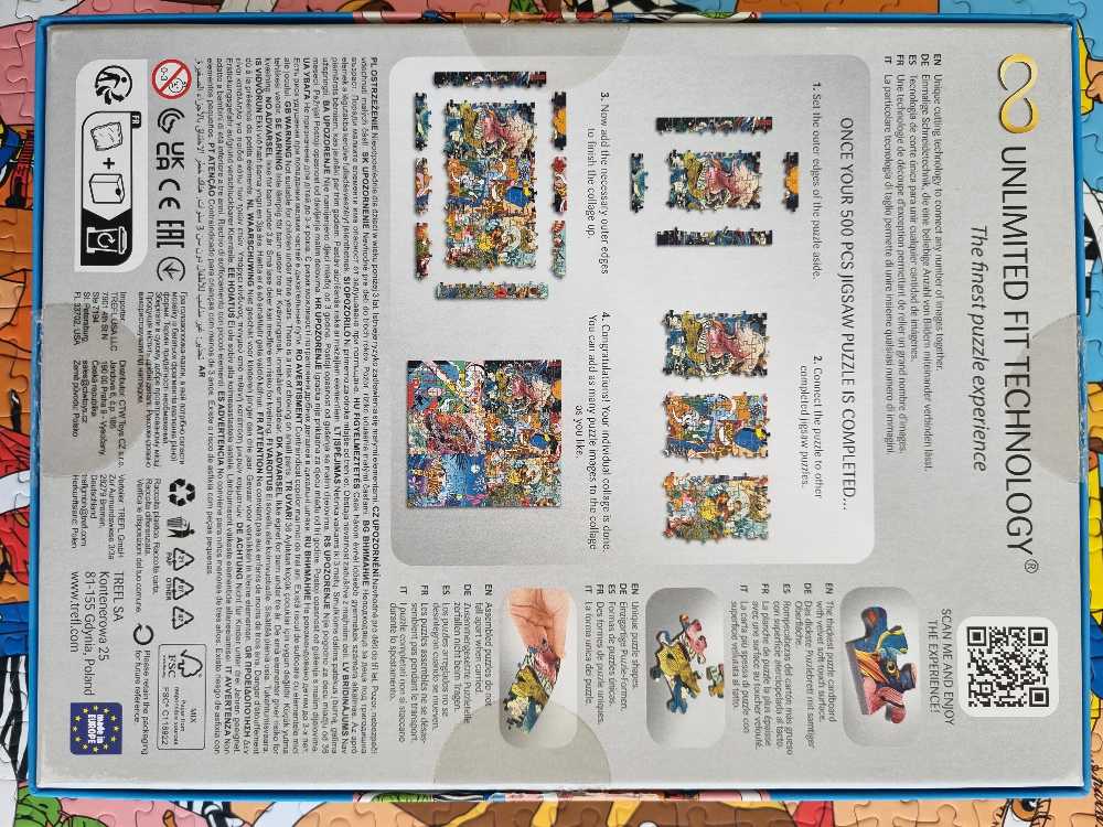 No Pain No Painting - Trefl puzzle collectible [Barcode 5900511374230] - Main Image 4