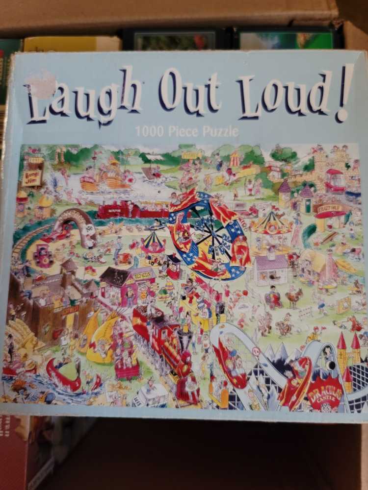 Laugh Out Loud! Piece Puzzle - Puzzle Makers puzzle collectible [Barcode 182506620507] - Main Image 2