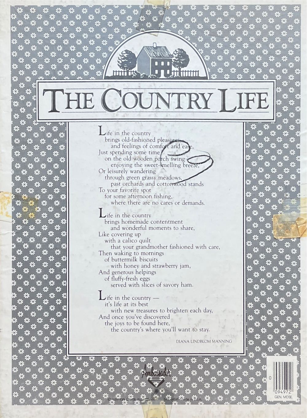 The Country Life - Ambassador puzzle collectible [Barcode 009200004979] - Main Image 2