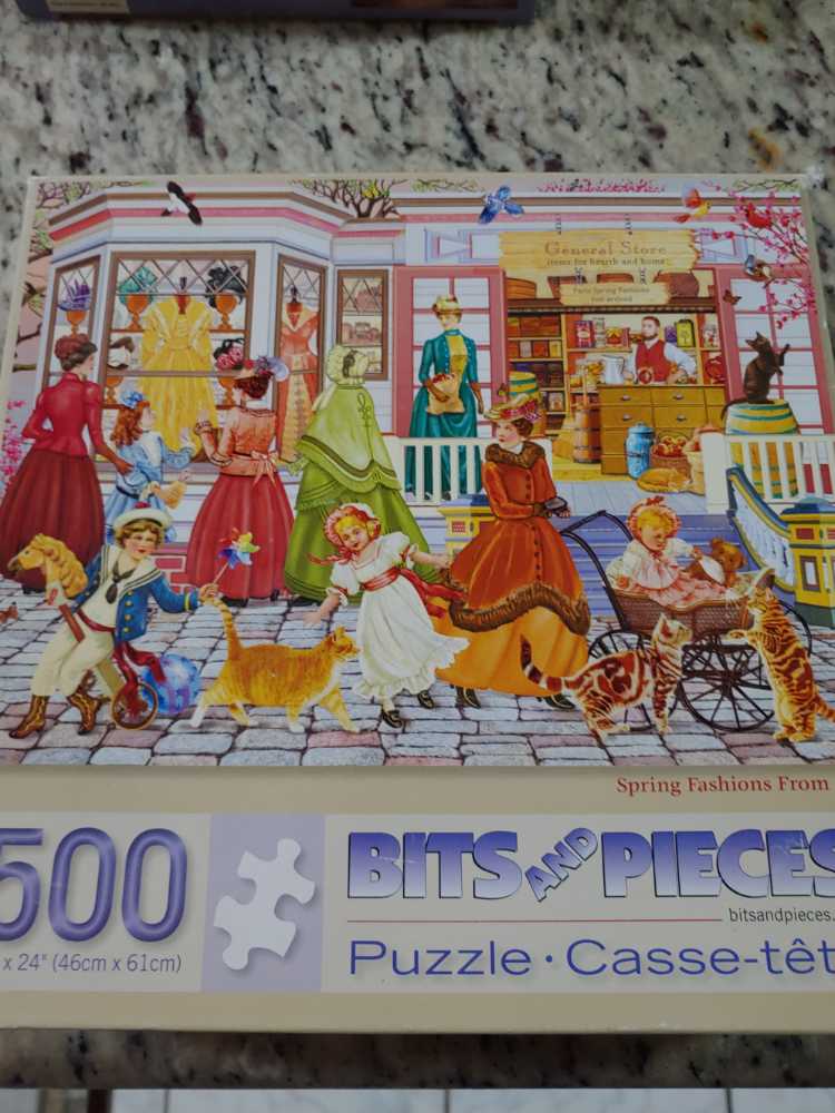 White Mountain Bountiful Harvest # Jigsaw Puzzle 550 Piece 18x24” T Redlin