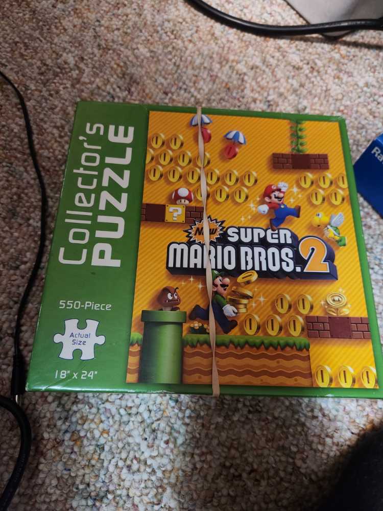 Super Mario Bros. 2 - USAopoly puzzle collectible [Barcode 700304046024] - Main Image 1