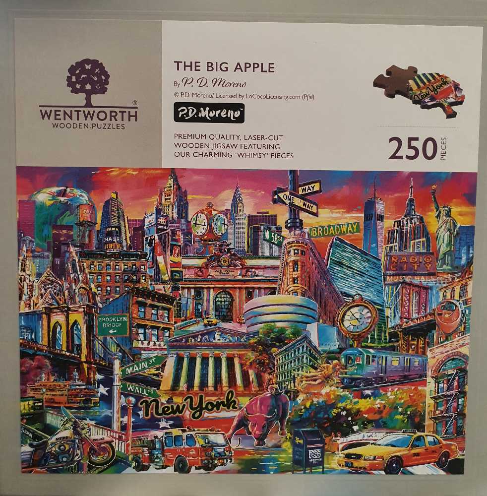 The Big Apple - Wentworth Wooden Puzzles puzzle collectible [Barcode 6050265363598] - Main Image 1