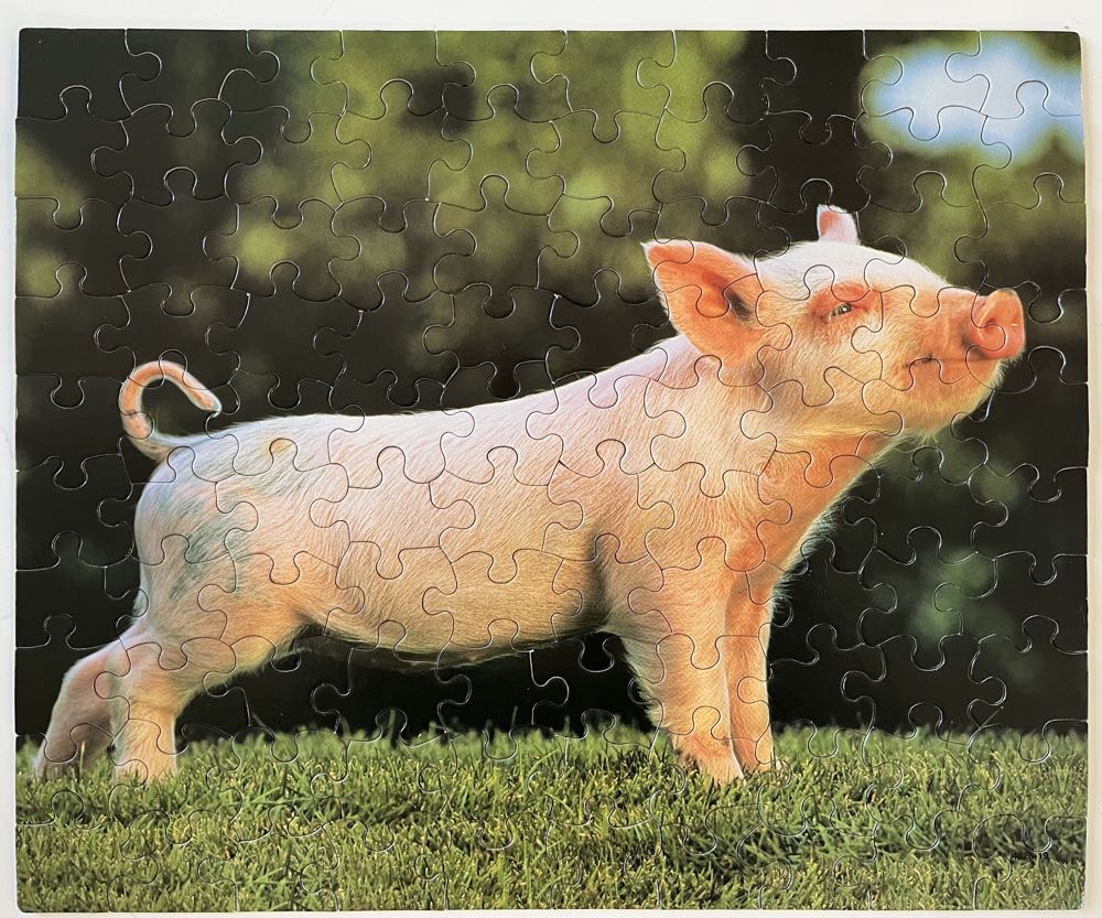 MB: Pig - Gone puzzle collectible [Barcode 032244048289] - Main Image 2