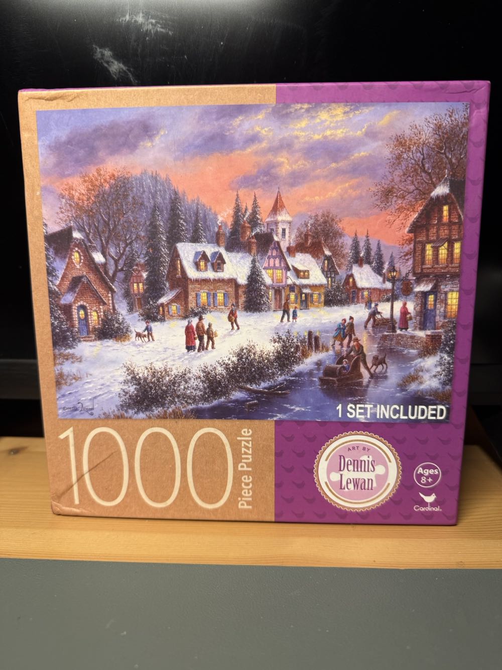 Twilight In The Village - Cardinal puzzle collectible [Barcode 430000822027] - Main Image 2