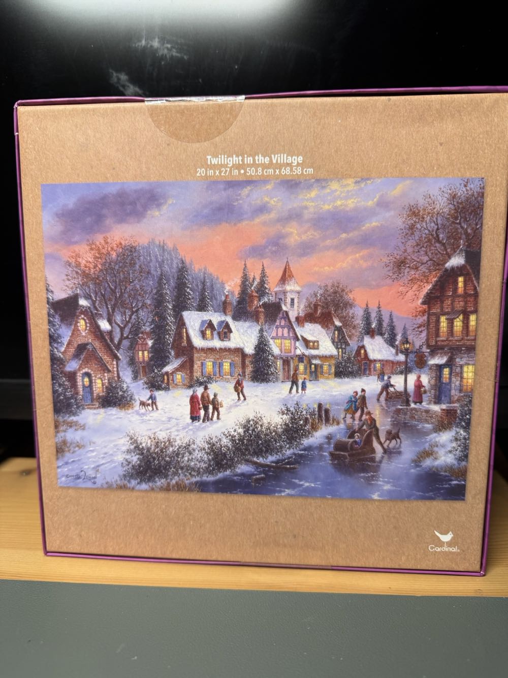 Twilight In The Village - Cardinal puzzle collectible [Barcode 430000822027] - Main Image 3