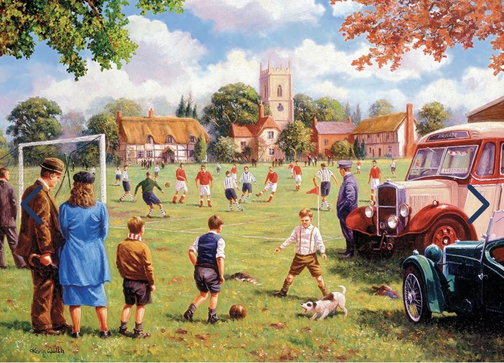 View from the Sidelines - Gibsons puzzle collectible [Barcode 5012269050608] - Main Image 3