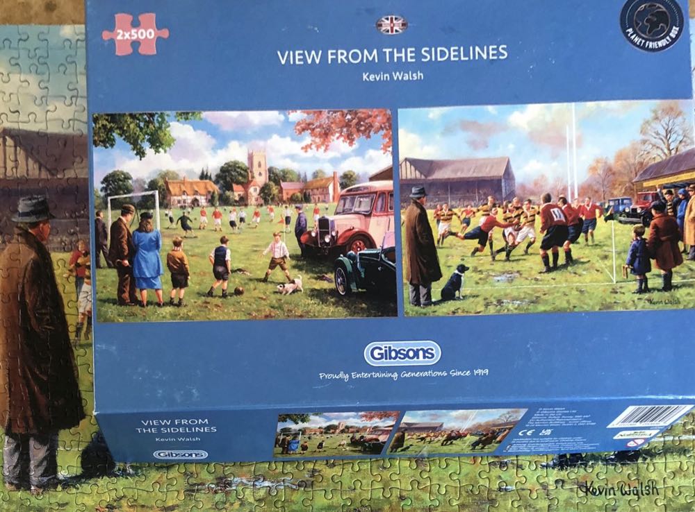 View from the Sidelines - Gibsons puzzle collectible [Barcode 5012269050608] - Main Image 4