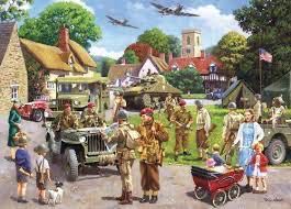 Preparations for D-day - Gibsons puzzle collectible [Barcode 5012269061420] - Main Image 2