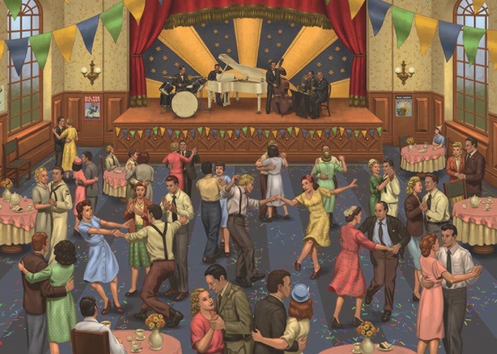 Tea Dance - Falcon de luxe puzzle collectible [Barcode 8710126111093] - Main Image 2