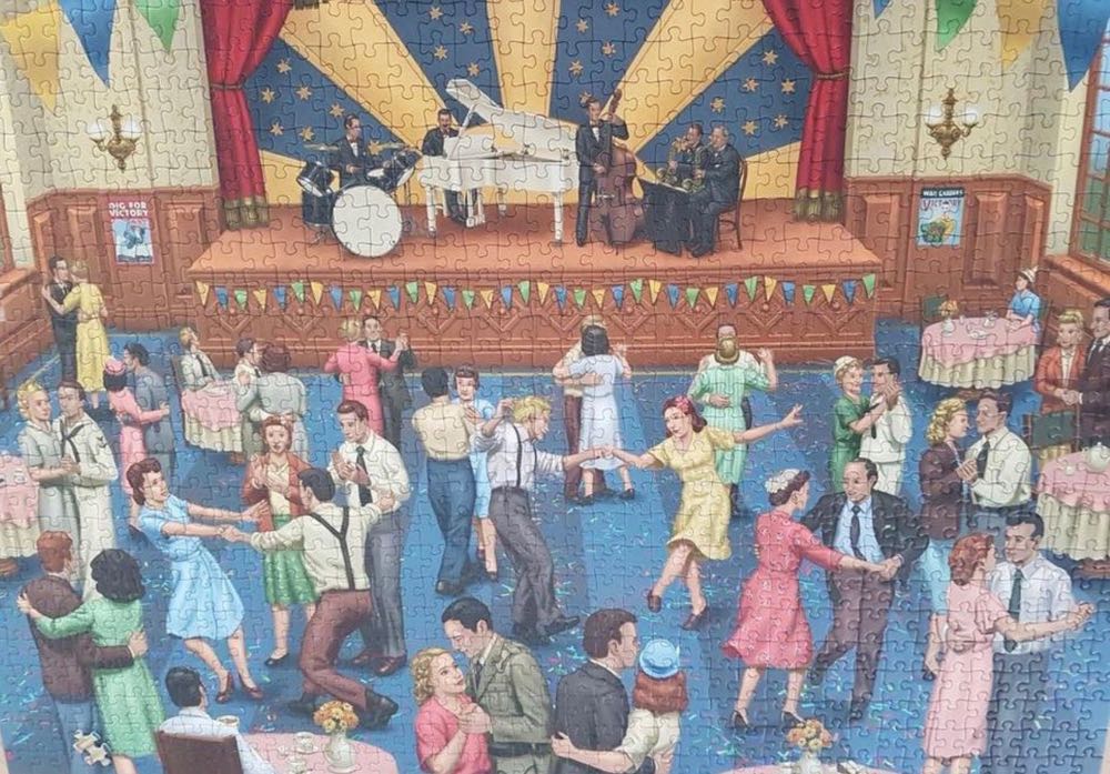 Tea Dance - Falcon de luxe puzzle collectible [Barcode 8710126111093] - Main Image 3