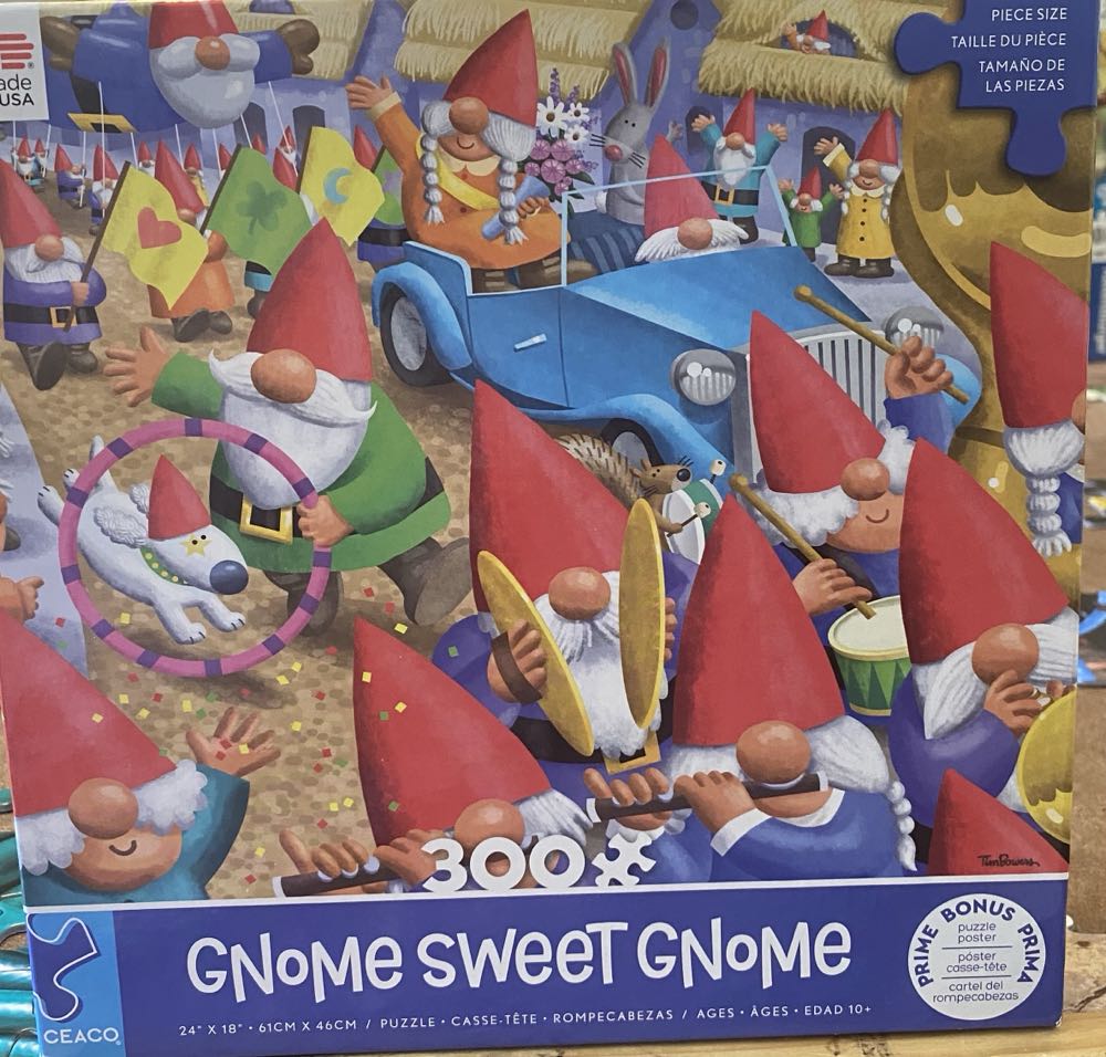 Gnome Parade  - Ceaco 🇺🇸 puzzle collectible [Barcode 021081223768] - Main Image 2