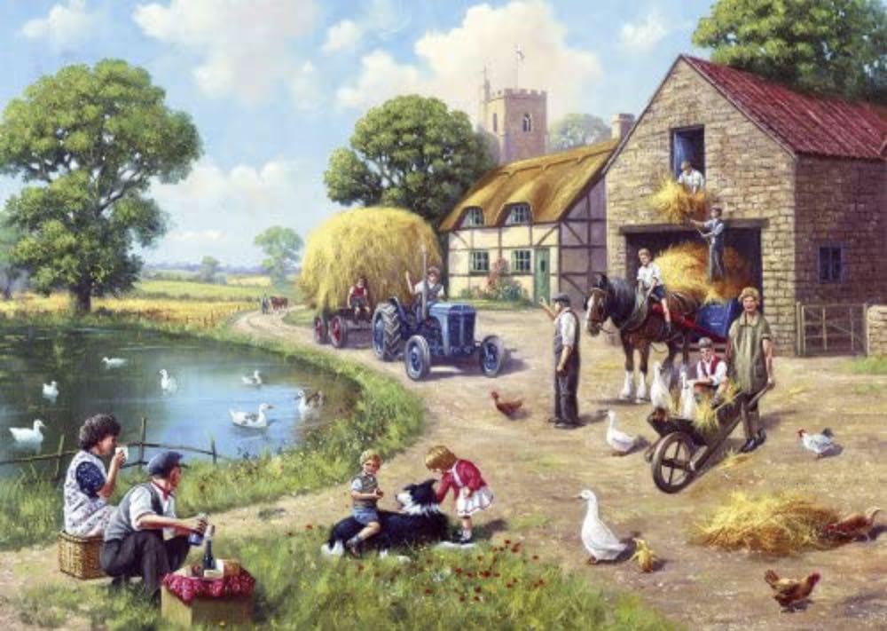 Harvest Time - Kidicraft puzzle collectible [Barcode 5060337330831] - Main Image 2