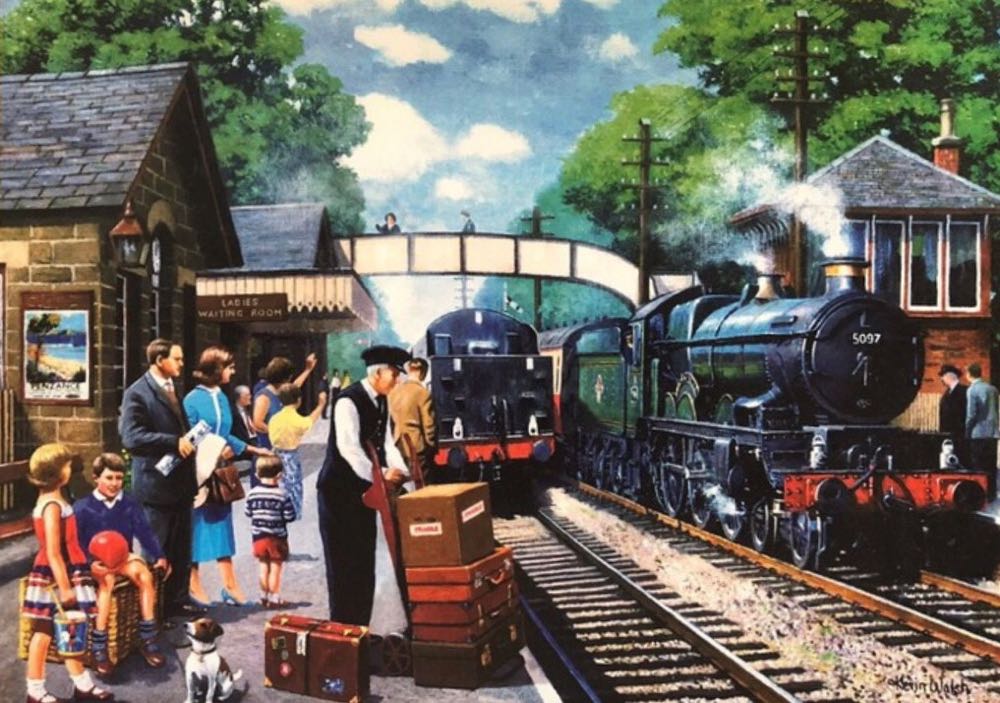 Steam Express (-1) - Falcon de luxe puzzle collectible [Barcode 8710126110270] - Main Image 2