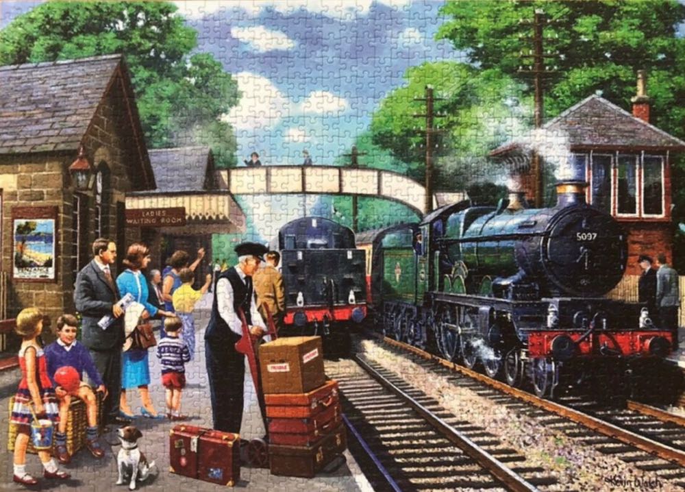 Steam Express (-1) - Falcon de luxe puzzle collectible [Barcode 8710126110270] - Main Image 3