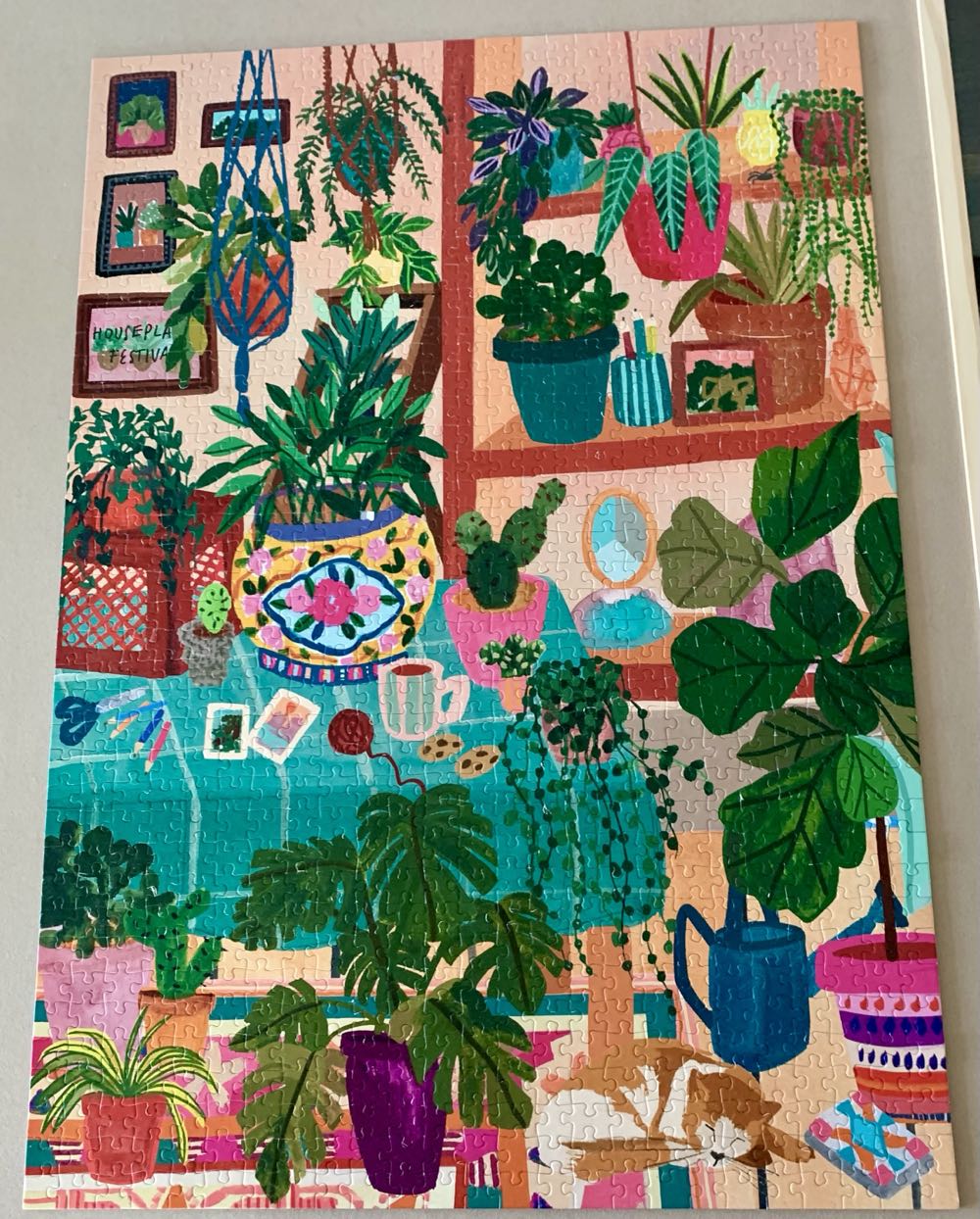 House Plant Puzzle - Talking Tables puzzle collectible [Barcode 5052715125948] - Main Image 2