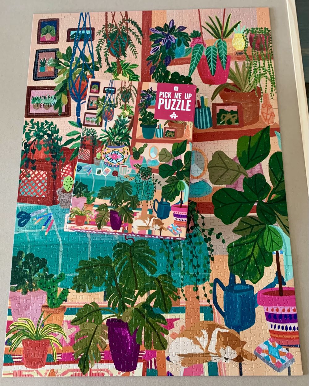 House Plant Puzzle - Talking Tables puzzle collectible [Barcode 5052715125948] - Main Image 3