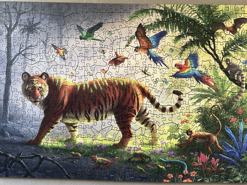 Jungle Tiger - Ravensburger puzzle collectible [Barcode 4005556175147] - Main Image 2