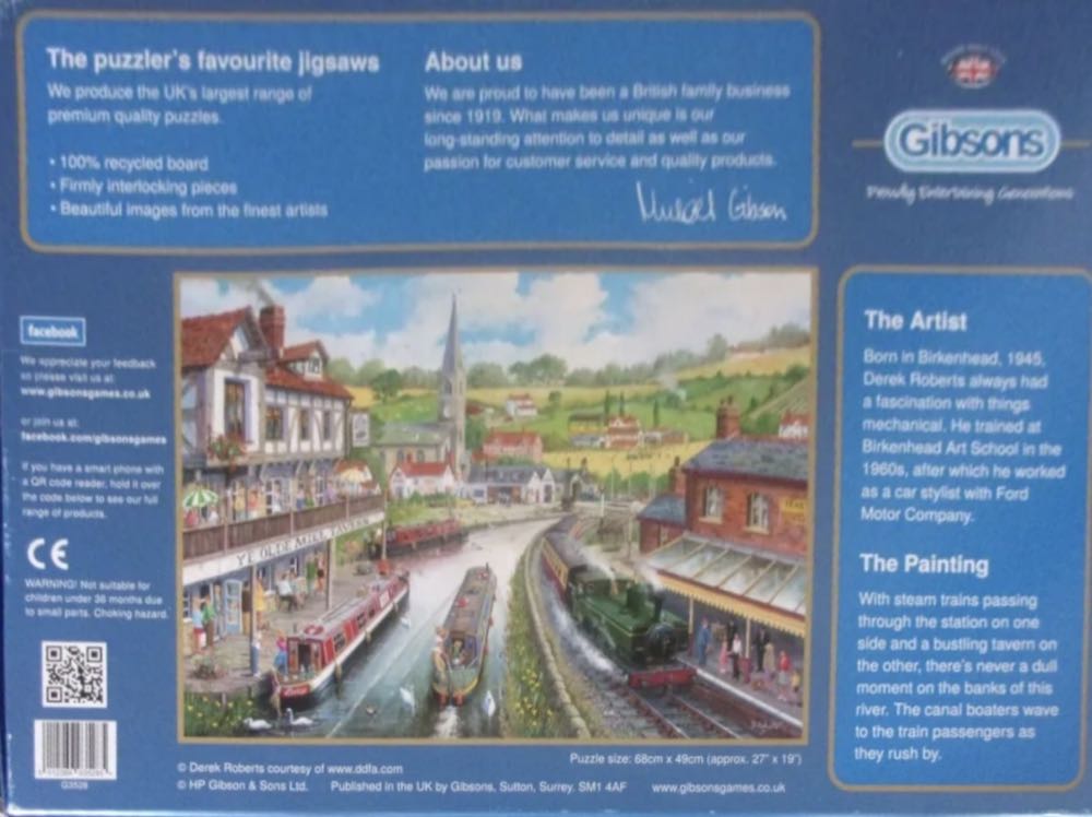 Ye Olde Mill Tavern - Gibsons puzzle collectible [Barcode 5012269035285] - Main Image 4
