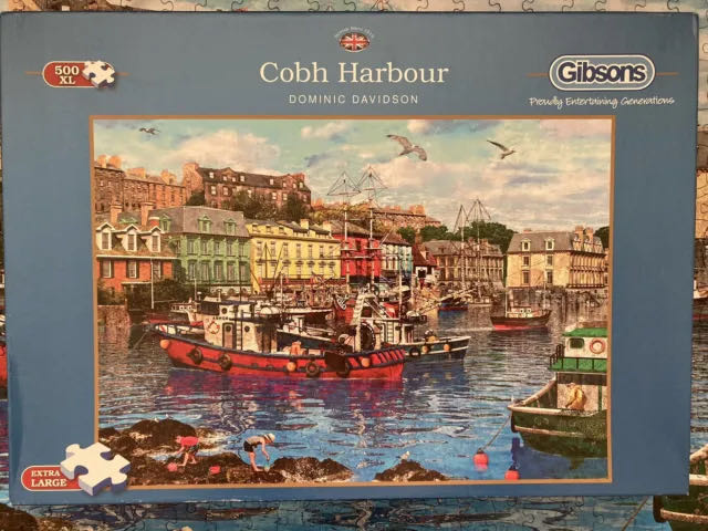 Cobh Harbour 🟦 - Gibsons puzzle collectible [Barcode 5012269035193] - Main Image 4