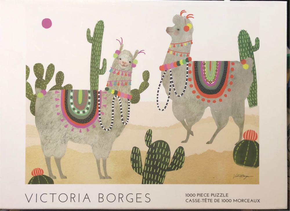 Llama Fiesta - Andrew +  Blaine Ltd. puzzle collectible [Barcode 843232149211] - Main Image 1