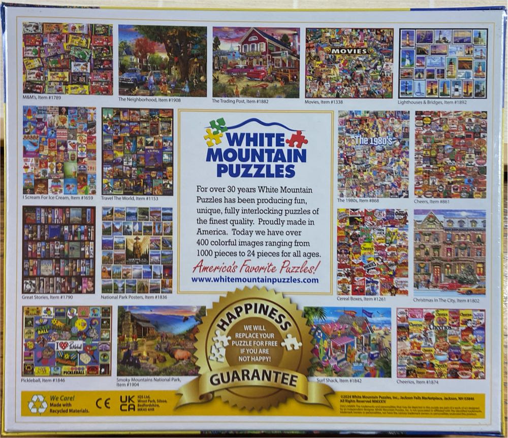 Cabin In The Woods  - White Mountain puzzle collectible [Barcode 724819266524] - Main Image 4