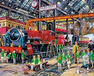 The School Outing - Gibsons puzzle collectible [Barcode 5012269030983] - Main Image 3