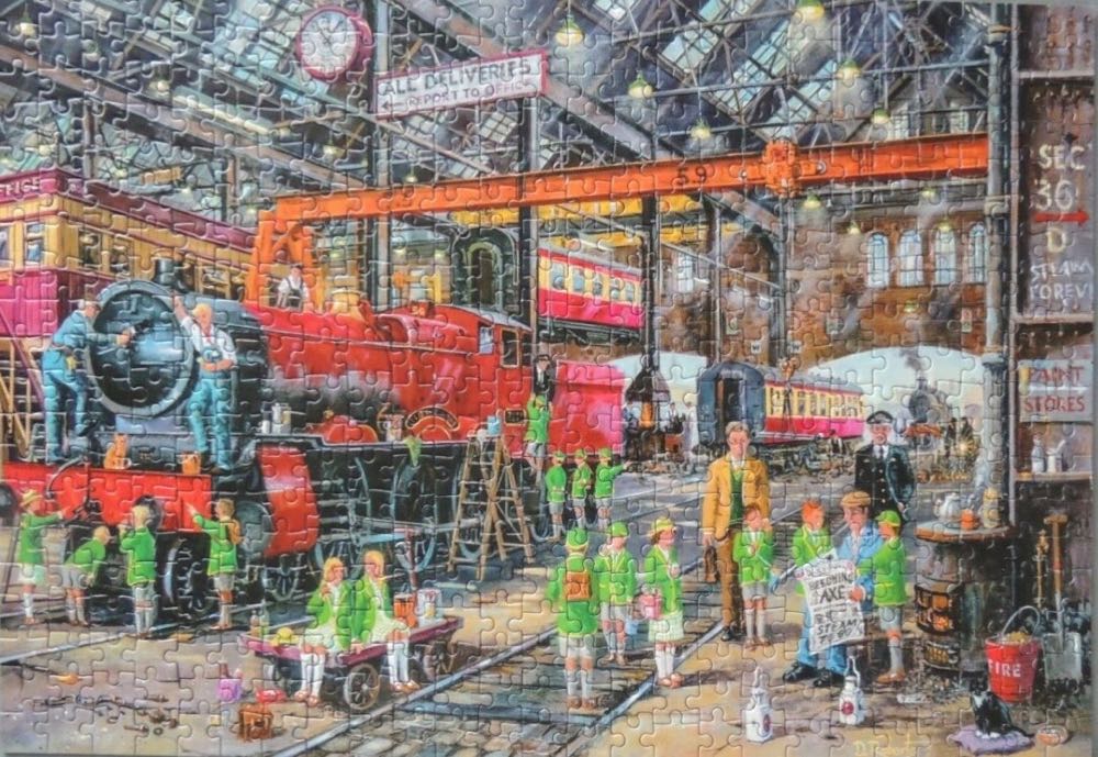 The School Outing - Gibsons puzzle collectible [Barcode 5012269030983] - Main Image 4